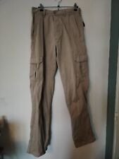 Pantalon Cargo Homme Taille Fr38 Beige Homme Ober 
