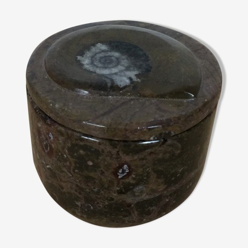 Boîte pierre fossile - boîte,