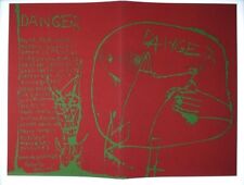 Danger - Pakito Bolino - Éditions Vertèbres Cérébrales 1992 - rare -