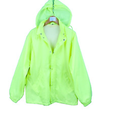 Fruit of the loom veste homme taille L verte Fermeture Éclair 65 polyester coton