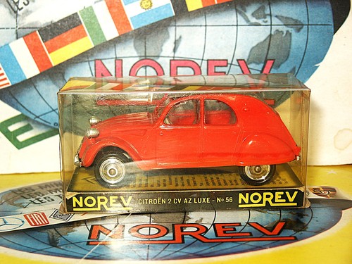 Norev ancien citroen 2cv azl - citroen,
