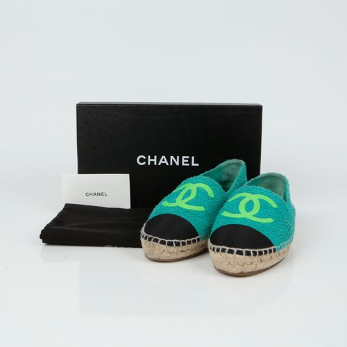 Chanel espadrilles avec logo - espadrilles,