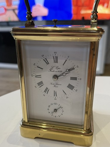 Grande pendule voyage dite - grande, de