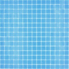 Mosaïque Bleu Clair Miroir