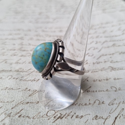 Bague vintage argent - vintage, en