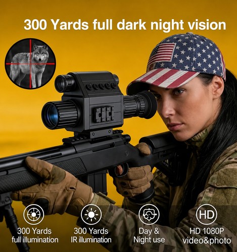 Night vision scope ready - night,