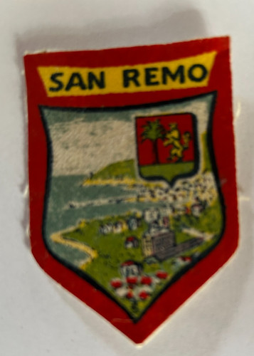 écusson san remo - ,