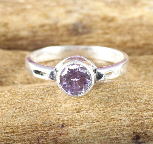 Bague solitaire diamant rond - solitaire,
