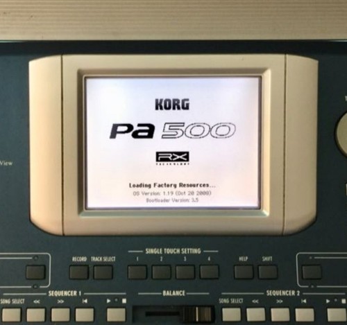 New for korg pa500 m50 - korg,