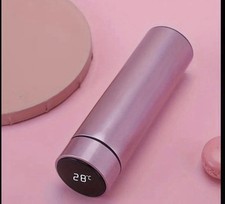 Gourde Isotherme 500ml avec Affichage Température LED - Acier Inoxydable