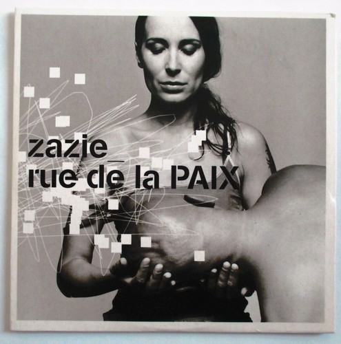 Zazie single promo rue - cd,