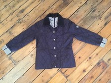 Veste barbour marine fille