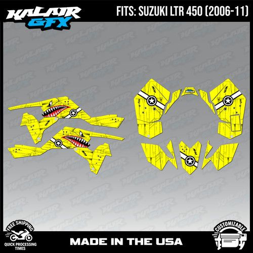 Graphics kit for suzuki atv - suzuki,