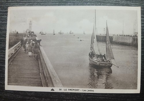Treport les jetees - le,