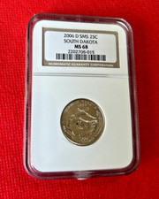 2006 D SMS 25 C DAKOTA DU SUD NGC MS 68