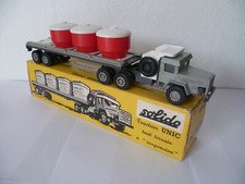 Tracteur UNIC tout terrain porte-cuves CIMENT solido rèf 301 en boite d'origine