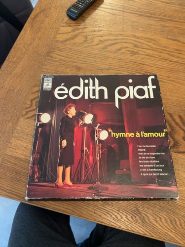 Disque vinyle 33t édith piaf - disque,