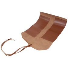 3X(Rouleau à Outils en Cuir, Sac de Rangement pour Trousse à Outils en Cuir8674