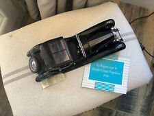 FRANKLIN MINT 1/24 LA BUGATTI TYPE 41 ROYALE COUPE NAPOLEON 1930