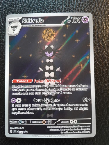 Carte pokémon sidérella - pokémon, fa