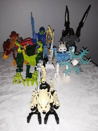 Lego bionicle agori full set - ,