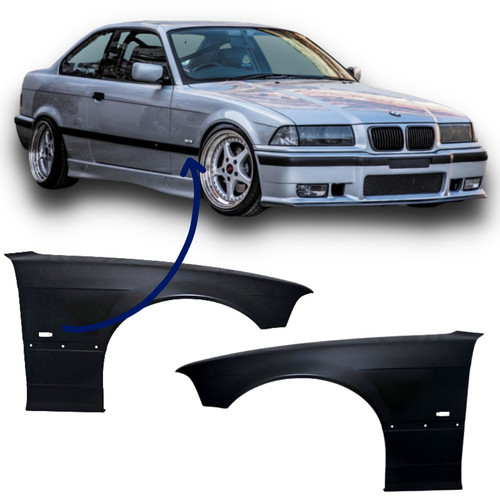 Ailes avant acier pour - acier, bmw