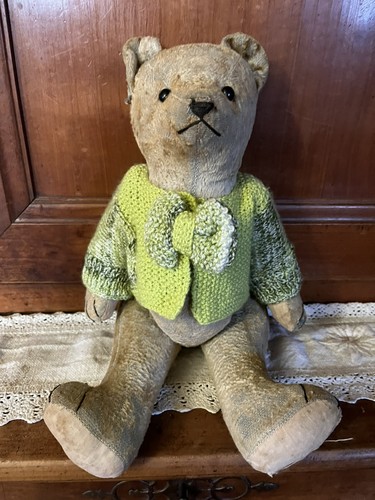 Très ancien ours - en, peluche