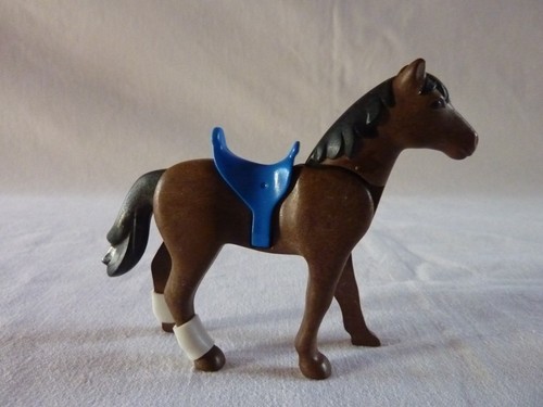 Playmobil cheval marron - , selle
