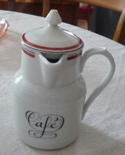 Pichet Pot café Porcelaine