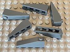 6 x LEGO Dark bluish Gray