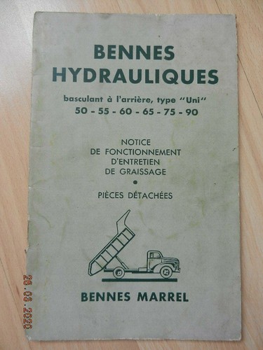 Notice utilisation bennes - d'utilisation,