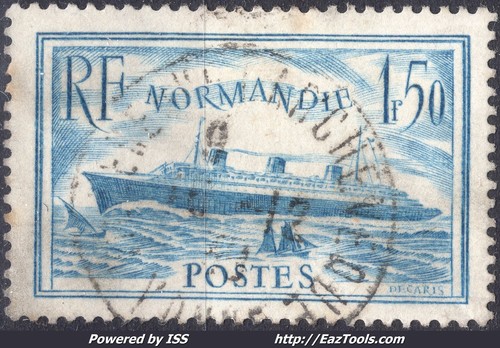France paquebot normandie - paquebot,