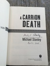 SIGNED - A CARRION DEATH by