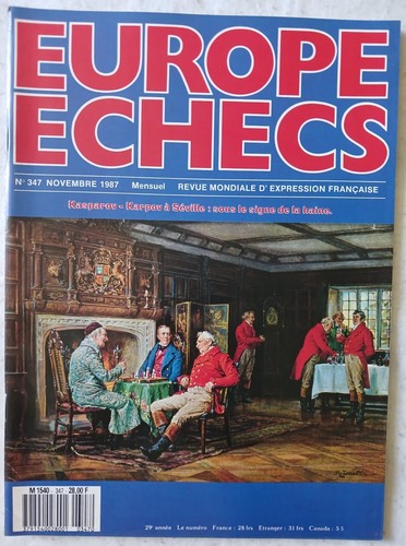 Revue europe echecs 347 - -, n°347-