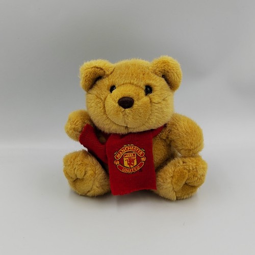 Peluche ours marron écharpe