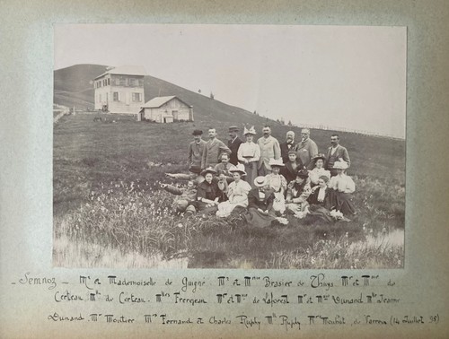 Semnoz 1895 familles de - 1895.,