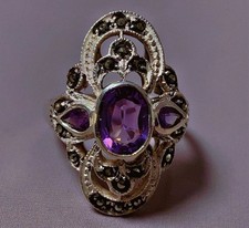 Art déco bague marquise