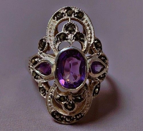 Art déco bague marquise