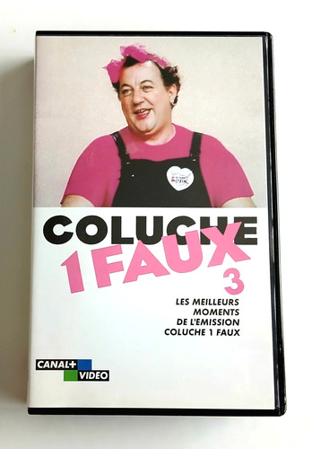 Coluche faux vhs - coluche, vf
