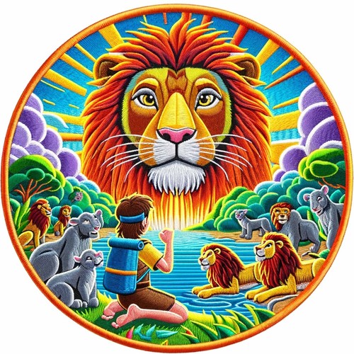Bible stories patch - bible,