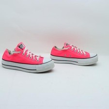 CONVERSE All Star Plateforme Usagée Taille EU 39 UK 6 US 8 (Cod.CS2320) Fuchsia
