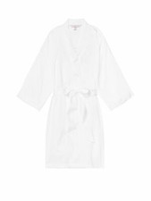 Robe Satinée De Mariée Victoria's Secret Collection Une Taille Blanche