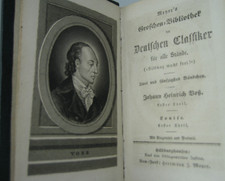 Vieux Miniature Livre Johann