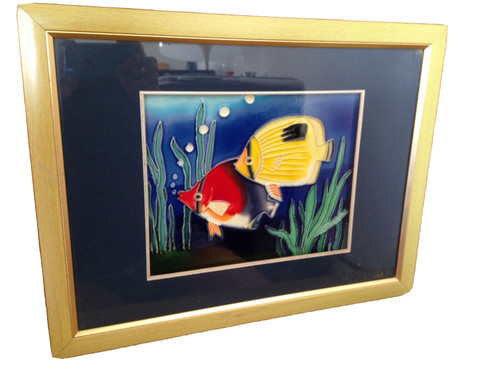 Beau tableau cadre carreau - , de
