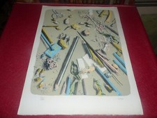 LITHOGRAPHIE ORIGINALE SIGNEE