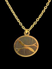 Bijou ancien collier vintage Jacques Esterel Pendentif poisson Design Collector