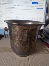  Seau à Glace  metal argenté ou metal blanc