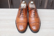 CHAUSSURE CROCKETT&JONES "WESTMINSTER" CUIR 9,5 F 43,5 TRES BON ETAT MEN'S SHOES