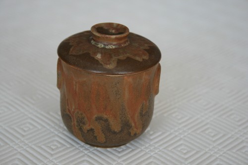 Petit pot crème grès - crème,