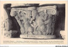 AEGP10-86-0860 - POITIERS - Vienne - Une Scène - Chapiteau roman du XIe - tro